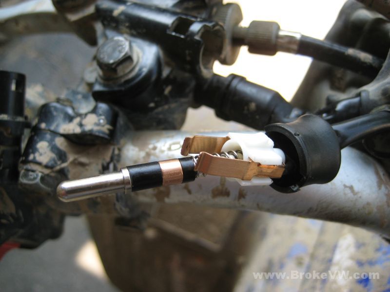 Clutch and brake switch disassembly with pics... Yamaha Raptor 350